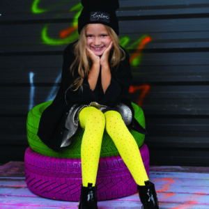 Knittex Rajstopy Dziewczęce Wzorzyste Marietta 120 den