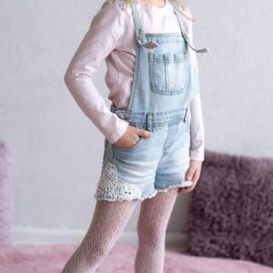 Knittex Rajstopy Dziewczęce Ażurowe Olimpia