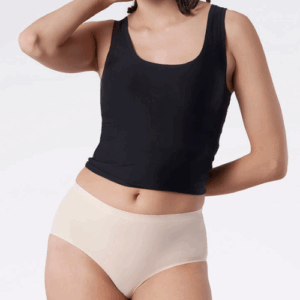 Julimex Simple Maxi - figi z wysokim stanem - beżowe