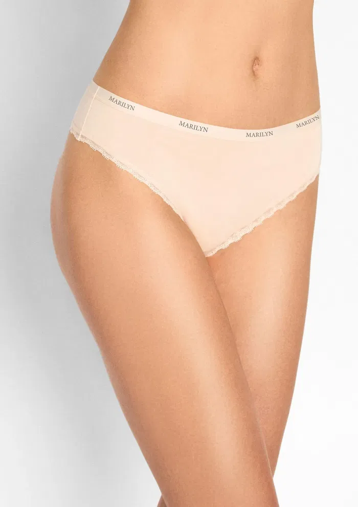 Marilyn Stringi z koronką z bawełny organiczne i włókna bambusowego Julia - obrazek 4