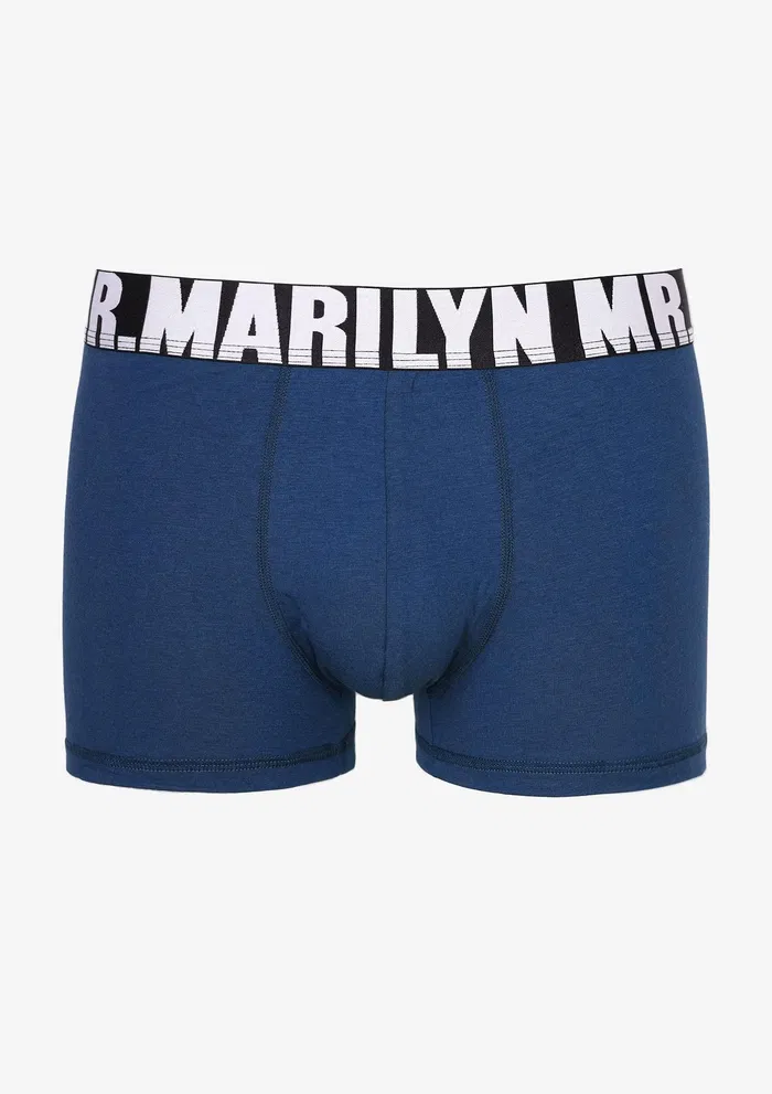 Bokserki Męskie Letters Boxer Marilyn - obrazek 4