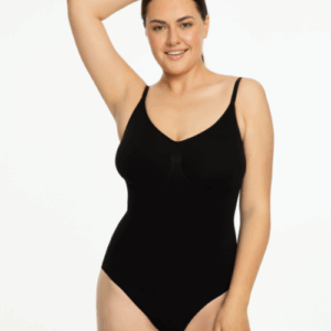 421 Seamless Body - body wyszczuplające bezszwowe, czarne