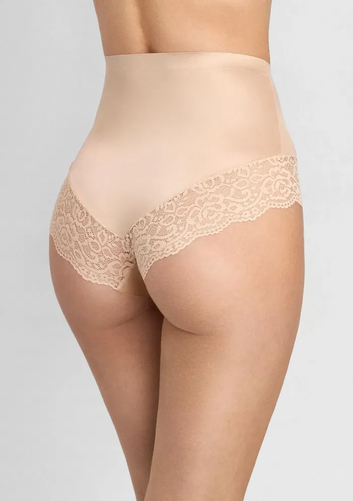 Marilyn lace shine panty - obrazek 3