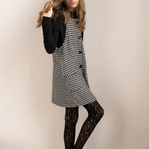 Dziewczęce rajstopy ażurowe z wiskozy JANA JUNIOR