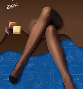 GATTA & WEDEL Rajstopy wzorowane 20 DEN wz.01