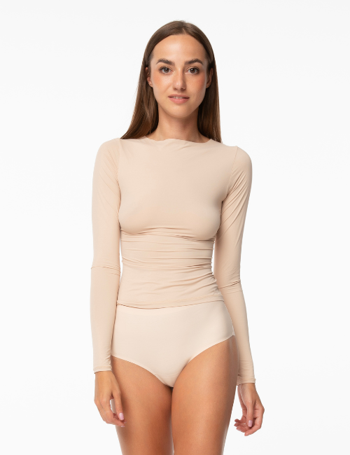 Julimex Simple Longsleeve bluzka z długim rękawem
